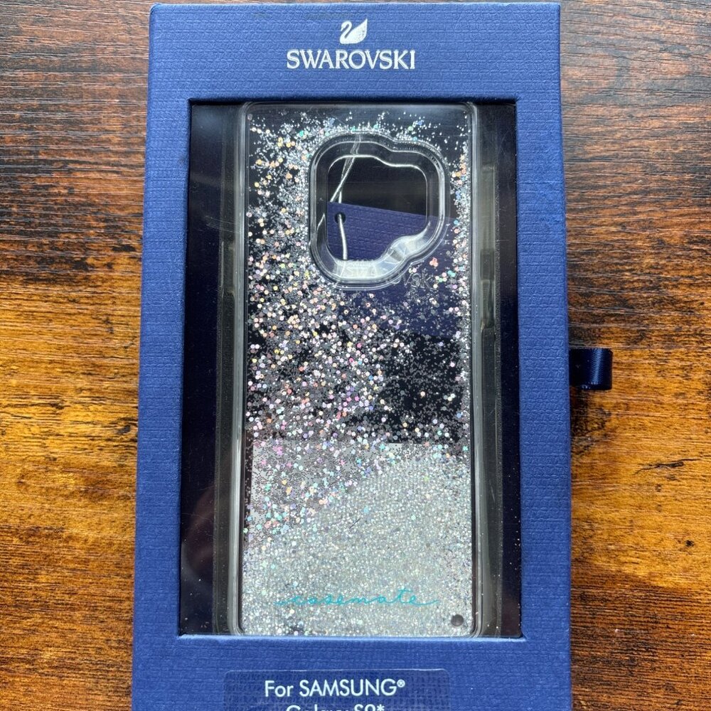 Swarovski Crystal Samsung Galaxy S9 Case Clear Glitter Back Protective Cover In - Picture 5 of 10